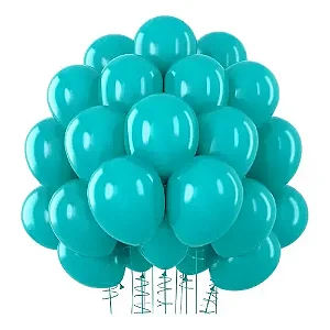 BALAO 9 LISO PARTY AZUL OCEANO C/50 - JOY