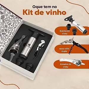 JG VINHO 5PC C/ESTOJO