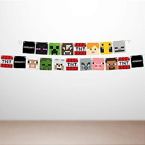 FAIXA DECORATIVA MINECRAFT