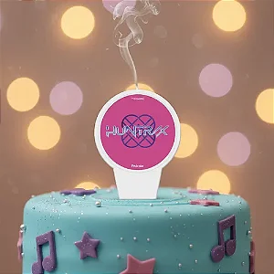 VELA PLANA FINA GUERREIRAS DO K-POP