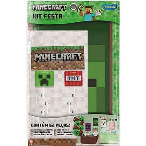 Kit Festa Minecraft c/62