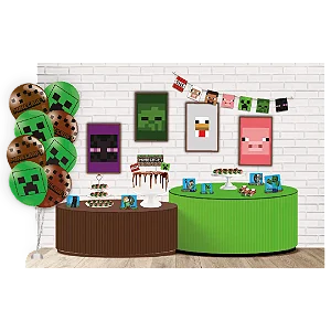 Kit Festa Minecraft c/62 - Festcolor