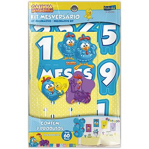 Kit Mesversario Galinha Pintadinha 2018