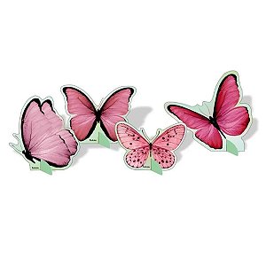 DECORACAO MESA JARDIM DAS BORBOLETAS