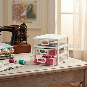 PORTA TUDO 3 GAVETAS PEQUENO