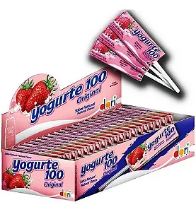 PIRULITO YOGURTE MORANGO 560G MASTIGAVEL - DORI