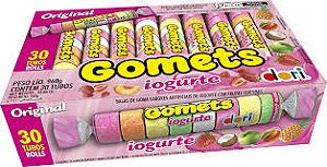 BALA GOMA GOMETS TUBO C/30 IOGURTE - DORI