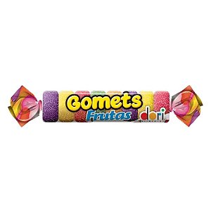 BALA GOMA GOMETS TUBO C/30 FRUTAS - DORI
