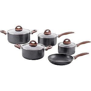 JOGO DE PANELA DE INDUÇÃO C/5