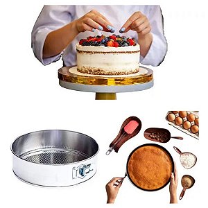 FORMA VERSATIL REDONDA 23CM FUNDO REMOVIVEL