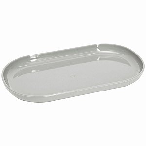 BANDEJA OVAL POP 22X13CM CRISTAL