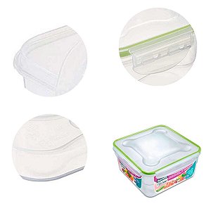 POTE HERMETIC WARE QUADRADO 2L