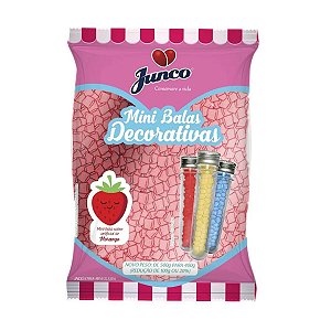 MINI BALA 400G ROSA/MORANGO
