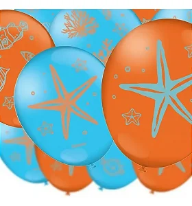 BALAO 9" FUNDO MAR ESPECIAL C/25 - FESTCOLOR