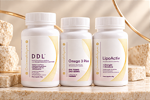 Combo 2 | DDL + Ômega 3 + LipoActiv