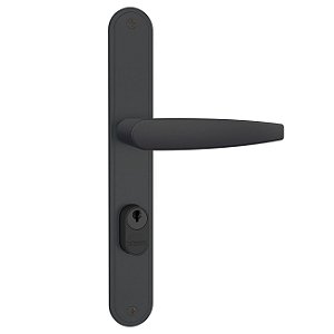 Fechadura Serralheiro Perfil estreito Stam 501 Preto Fosco
