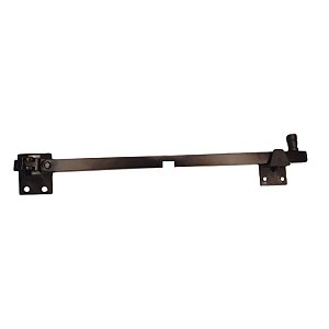 Trava limitadora janela basculante maxim ar de alumínio preto 30cm