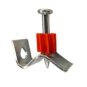 Pino liso com clipe 13mm de ação indireta de 28mm com 100 Pç