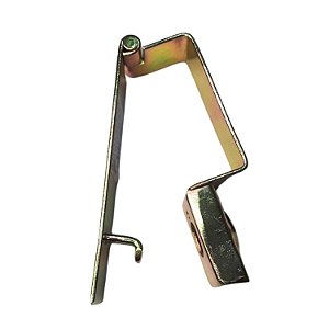 Trava para portão de garagem reforçada porta cadeado 3,5cmx8,5cm