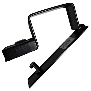 Trava para portão reforçada com porta cadeado 8,5cm x 5,5cm Tecnotrava