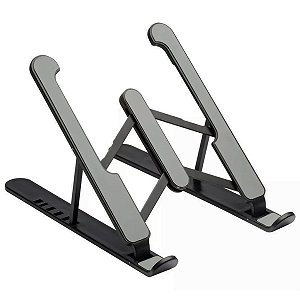 Suporte notebook ergonômico emborrachado regulável 7 posições