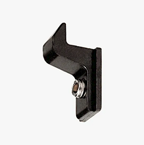 Contrafecho lateral para portas e janelas esquadrias de alumínio cor preto