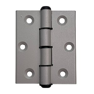 Dobradiça para esquadria de porta ou janela de aluminio fosco 70x70