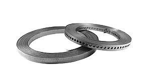 Fita de aço perfurada para hidraulica eletrica com 10 metros