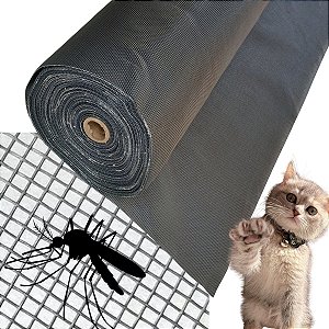 Tela mosquiteira pet screen com 1,20m cachorro gato insetos