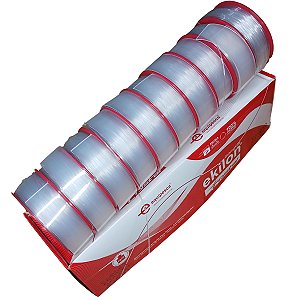 Linha de pesca artesanato fio nylon 1mm 10 carreteis 1000m metros Ekilon