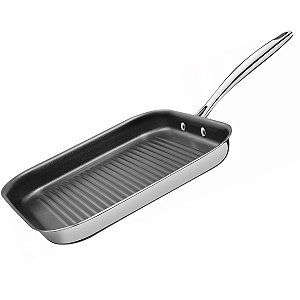 Chapa Frigideira Antiaderente Indução Bistequeira / Bifeteira Tramontina 22 cm