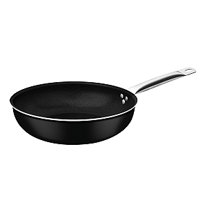 Frigideira Funda Tramontina Piemonte em Alumínio Antiaderente Starflon Excellent Preto 28 cm 4 L -  Vai ao Forno