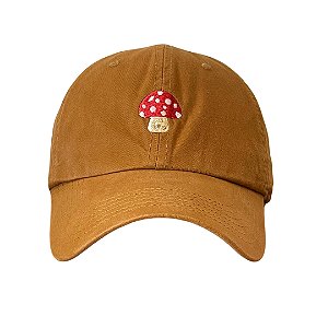 Boné Dad Hat - Cogumelo - Caramelo