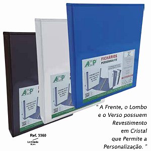 Fichario 4 Argolas Oficio 265x340x60mm - ACP 3360