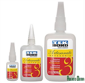 Adesivo Instantaneo Alta Viscosidade Nº 3 - TEKBOND