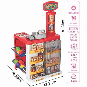 Supermercado Infantil Completo Magic Toys
