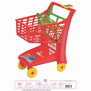 Carrinho de Supermercado Infantil Magic Toys