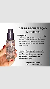 Recuperação noturna de colágeno
