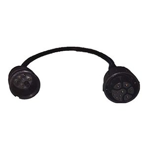 Cabo adaptador de 11 pinos para 8 pinos. Conectando o CP370 ao Axiom Pro RVX