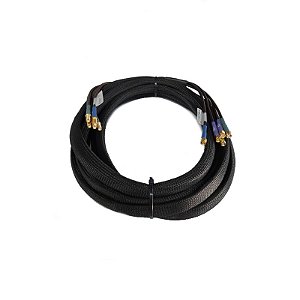 Cabo de extensão de 5m para antenas MIMO - 3 x SMA(m) e 2 x RPSMA(m)
