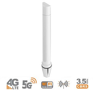 Antena WiFi/WiMax/LTE 3.3-3.8 GHz omnidireccional, 7.5dBi