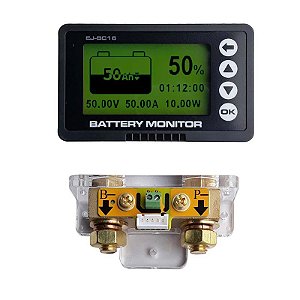 Monitor de baterías con shunt, 500A