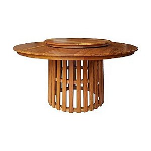 Mesa de Jantar Redonda Pé Ripado