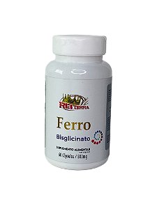 Ferro 60 Cápsulas 500mg Rei Terra