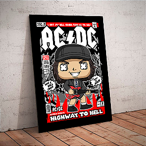 Quadro decorativo - Funko AC/DC Highway to hell