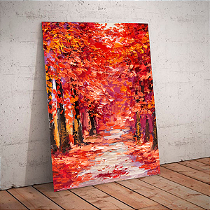 Quadro decorativo - Pintura Dias de Outono