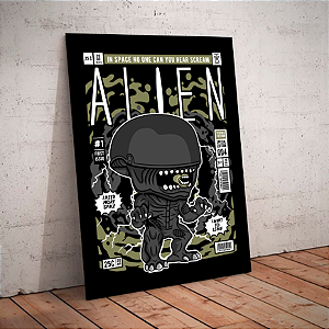 Quadro decorativo - Funko Alien O Predador