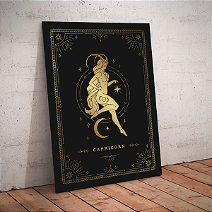 Quadro decorativo - Signo Deusa Capricorniana