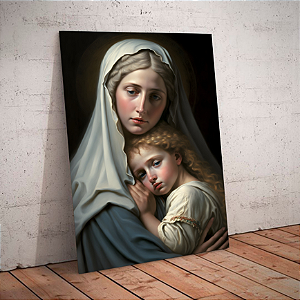 Quadro decorativo - Maria madalena, abraço divino