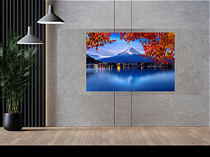 Quadro decorativo - Monte Fuji, harmonia em cores